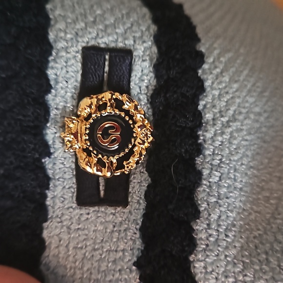 St John Collection Light Blue Blazer Jacket sz 6 - Picture 3 of 7